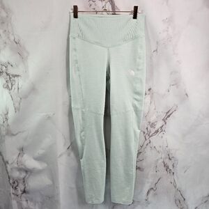 The North Face Women's Mint Green Leggings. Fit More Like a Size SMALL